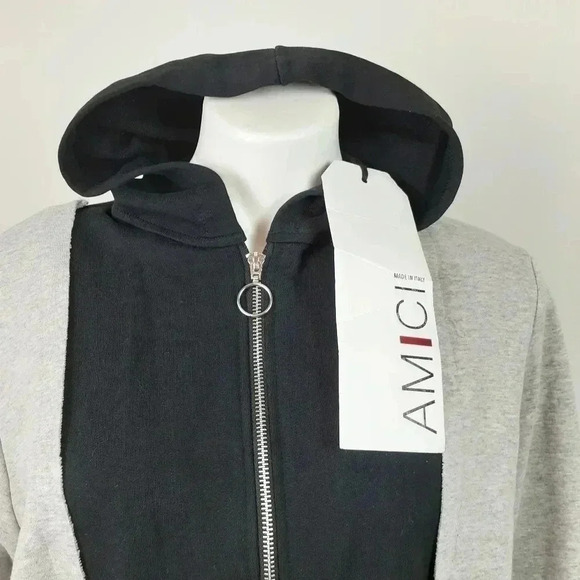 Amica Two Tone Zip up Sweatshirt Size - Picture 2 of 8